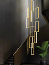 Nordic stair chandelier - LED pendant lights for home decor