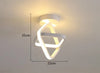LED ceiling light - Nordic aluminium for versatile use