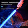 Lightsaber toy - 2 in 1, 7-color LED, 75cm glow sword