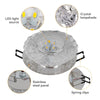 LED ceiling light - metal, modern for living room/corridor
