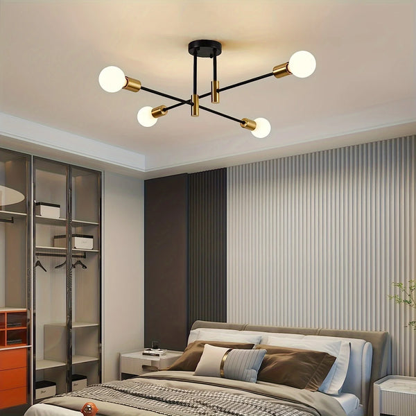 Industrial LED pendant light - Black modern finish