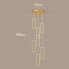 Nordic stair chandelier - LED pendant lights for home decor