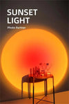 Sunset LED projector lamp - USB, bedroom/photography ambiance