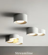 LED ceiling light - Metal, modern for bedroom/living room
