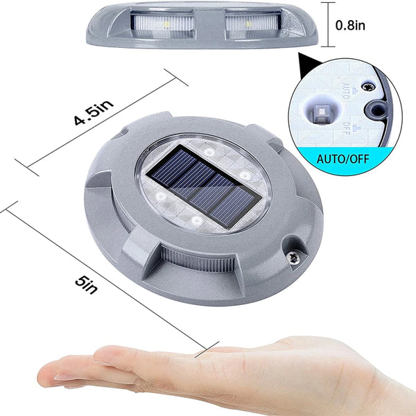 Solar LED outdoor lights: waterproof, garden-friendly