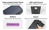 Solar LED lights: lampes de jardin décoratives extérieures étanches