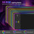 RGB wireless charging gaming mouse pad, XXL LED, 10 modes