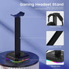 RGB gaming headset stand - aluminum alloy, PUBG compatible
