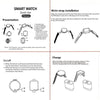 Smart watch: multifunctional, sport tracking, music control
