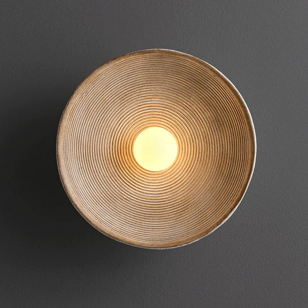 Japanese retro wall lamp for bedroom and living room