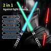 Lightsaber toy - 2 in 1, 7-color LED, 75cm glow sword