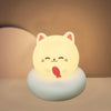 LED night light: rechargeable, dimmable for kids' sleep