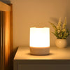 LED bedside lamp - dimmable, rechargeable, touch control
