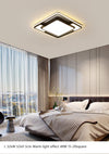 LED chandelier - modern metal lighting for home