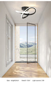 LED porch ceiling light - surface mounted, versatile
