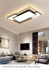 LED chandelier - modern metal lighting for home