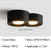 LED ceiling light - Metal, modern for bedroom/living room