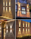 Solar LED lights: lampes de jardin décoratives extérieures étanches