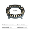 LED garden lights: IP65 waterproof, night projection