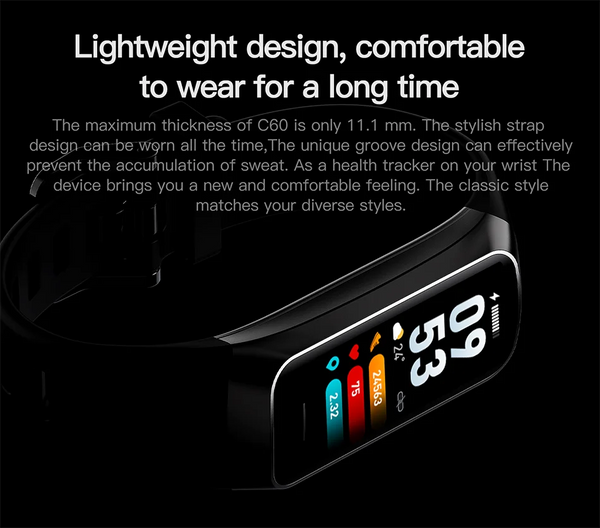 LIGE smart watch 2023: waterproof, heart rate tracker