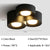 LED ceiling light - Metal, modern for bedroom/living room