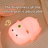 LED kids night light - dimmable, squishy novelty lamp