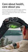 Smartwatch K56Pro men's - heart rate, Bluetooth, long battery life