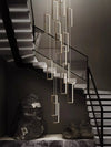 Nordic stair chandelier - LED pendant lights for home decor