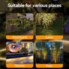 LED garden lights: IP65 waterproof, night projection