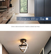 LED ceiling light - Nordic aluminium for versatile use
