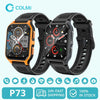 Smartwatch COLMI P73: military-grade, waterproof, Android/iOS compatible