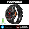 Smartwatch with LED flashlight, fitness tracker, health monitor