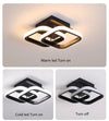 LED ceiling light - Nordic aluminium for versatile use
