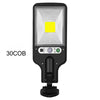 Lumière murale LED solaire - étanche, détecteur de mouvement, 3 modes