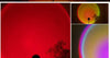 Sunset projector lamp - USB LED for bedroom decor