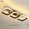 LED chandelier - metal, modern bedroom/hallway lighting
