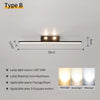 LED ceiling light - 3-color, modern design for versatile use