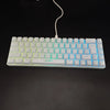 Gaming keyboard mini RGB backlit ergonomic for PC, laptop