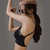 Seamless s-back push-up bra – Invisible, thin polymer triangle cup