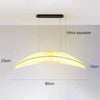 Sailboat pendant light: LED, marine fabric chandelier
