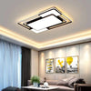 LED chandelier - modern metal lighting for home