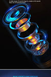 Gaming headphones wireless Bluetooth, RGB LED, noise-canceling mic