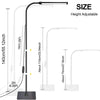 Lampe sur pied à col de cygne LED, réglable pour bureau/salon
