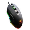 RGB wired gaming mouse - black matte, superior grip