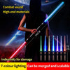 Lightsaber toy - 2 in 1, 7-color LED, 75cm glow sword