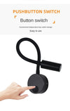 LED gooseneck wall light - adjustable reading lamp
