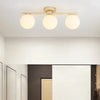 LED ceiling light: Nordic, iron glass, modern gold