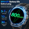 LIGE smartwatch: 800mAh, waterproof, Bluetooth calls