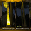 LED garden lights: IP65 waterproof, night projection