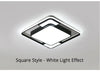 LED chandelier - modern metal lighting for home